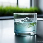 수질 문제 해결 가이드 - **Invisible Contaminants in a Glass of Water:**
    "A photorealistic close-up of a perfectly clear ...
