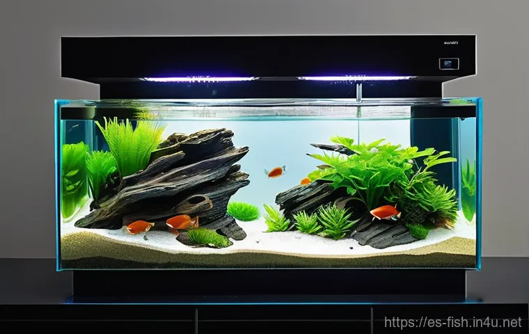 열대어 사육법 - **Vibrant Community Tropical Fish Tank:** A lively and colorful community freshwater aquarium brimmi...